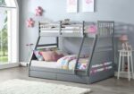 Flair Ollie Wooden Triple Bunk Bed in grey or white-16219