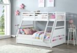 Flair Ollie Wooden Triple Bunk Bed in grey or white-16217