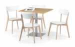 julian bowen Pisa Square Table - White-16359