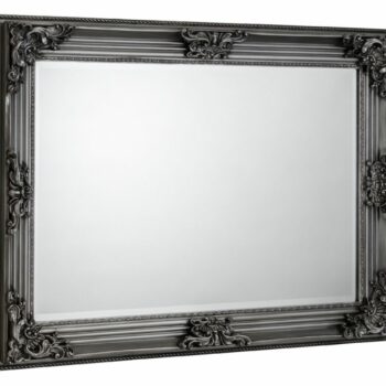 julian bowen Rococo Pewter Wall Mirror-0