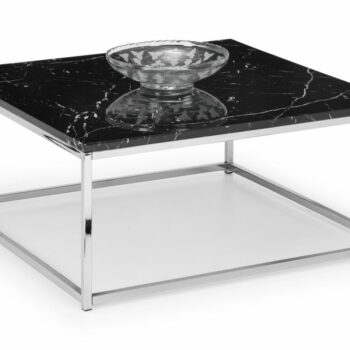 julian bowen Scala Black Marble Top Coffee Table-0