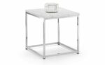 julian bowen Scala White Marble Top Lamp Table-0