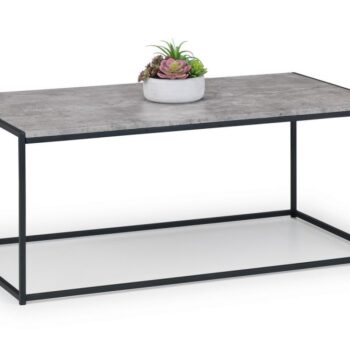 julian bowen Staten Coffee Table Concrete Effect-0