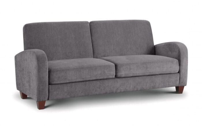 julian bowen Vivo 2 Seater Sofa in Dusk Grey Chenille-16519