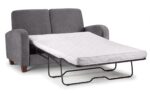 julian bowen Vivo Sofa Bed in Dusk Grey Chenille Fabric-0
