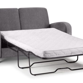 julian bowen Vivo Sofa Bed in Dusk Grey Chenille Fabric-0