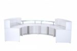 OI Modular High Reception Counter Black Walnut Light Oak White or Anthracite -18112