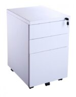 OI Value Metal Handle-less Pedestal White Silver or Black-18131