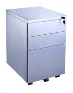 OI Value Metal Handle-less Pedestal White Silver or Black-18132