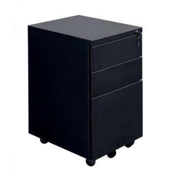 OI Value Metal Handle-less Pedestal White Silver or Black-0