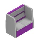 mdk retreat 2 person booth seat -0