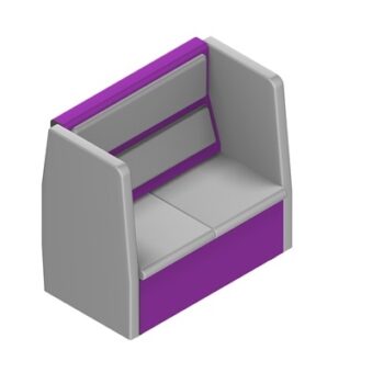 mdk retreat 2 person booth seat -0