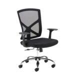 Dams Hale Mesh Back Operator Chair with Chrome Base-17832