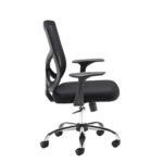 Dams Hale Mesh Back Operator Chair with Chrome Base-17831
