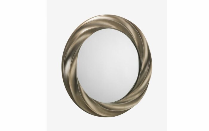 julian bowen Andante Round Mirror silver-0