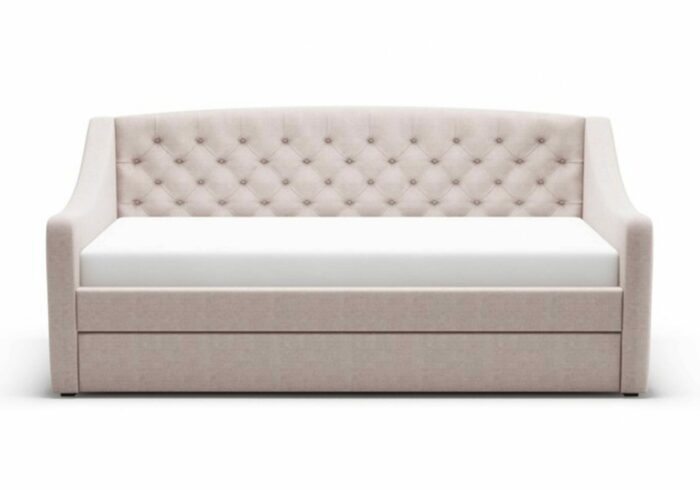 Flair Aurora Guest Daybed in Mink Fabric-17200