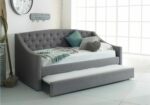 Flair Aurora Fabric Guest Daybed in Grey-17177