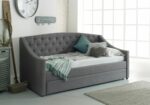 Flair Aurora Fabric Guest Daybed in Grey-17179