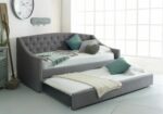 Flair Aurora Fabric Guest Daybed in Grey-17182