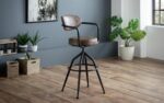 julian bowen Barbican Barstool mocha elm-17456