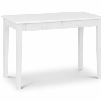 julian bowen Carrington Desk white Finish 2 Drawers-0