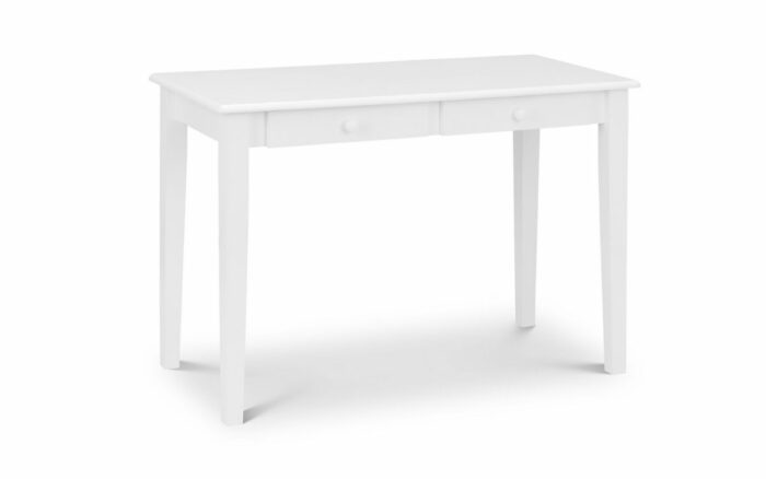 julian bowen Carrington Desk white Finish 2 Drawers-0