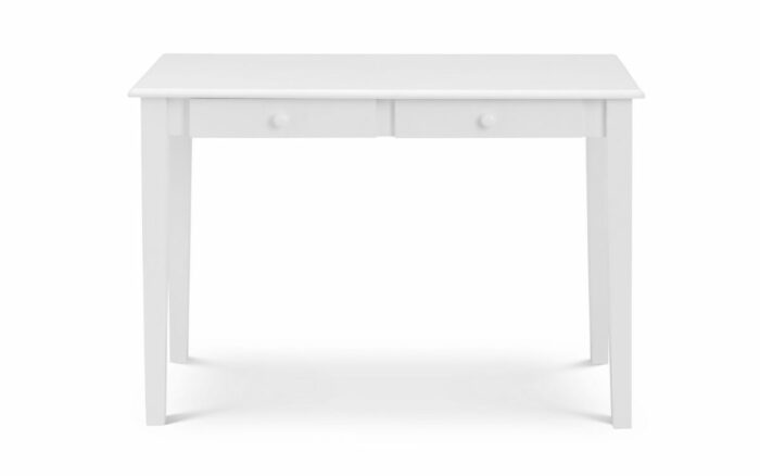 julian bowen Carrington Desk white Finish 2 Drawers-17745
