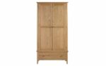 julian bowen Cotswold 2 Door 1 Drawer Wardrobe pine-17279