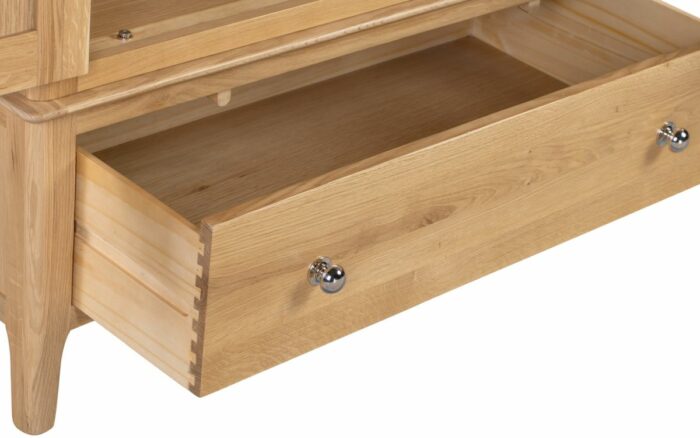 julian bowen Cotswold 2 Door 1 Drawer Wardrobe pine-17276