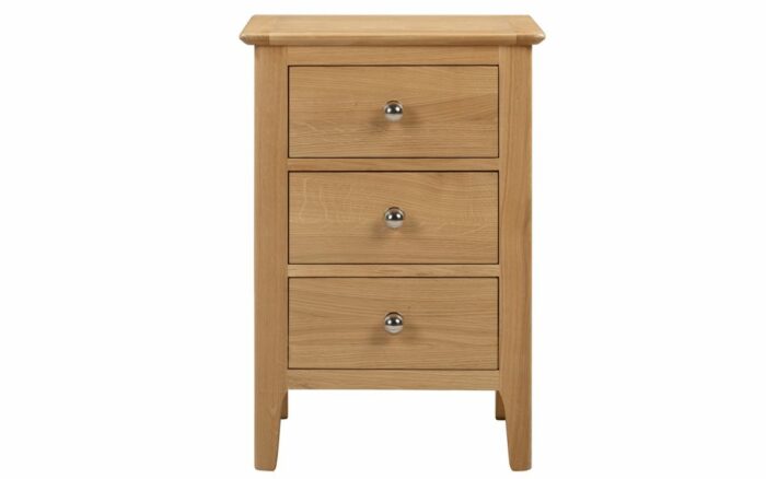 julian bowen Cotswold 3 Drawer Bedside pine-17247