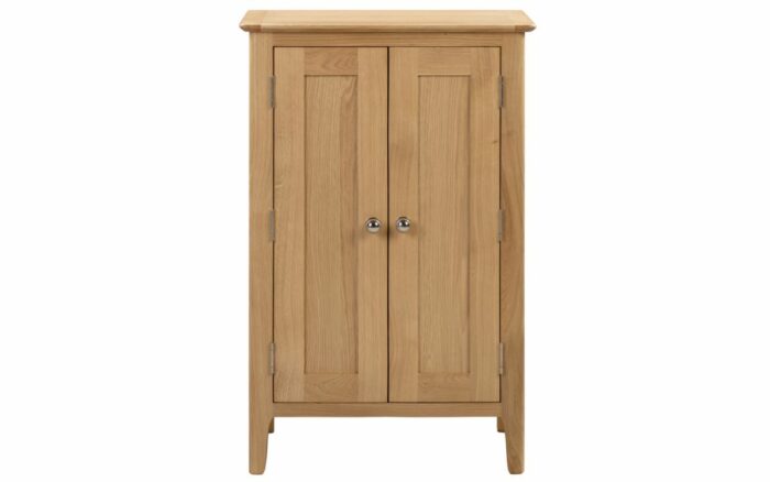 julian bowen Cotswold Shoe Cupboard oak-17439