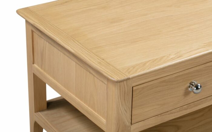 julian bowen Cotswold Coffee Table with 2 Drawers oak-17426