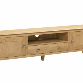 julian bowen Cotswold Widescreen TV Unit oak-0
