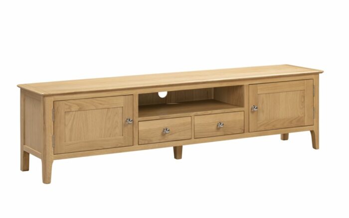 julian bowen Cotswold Widescreen TV Unit oak-0
