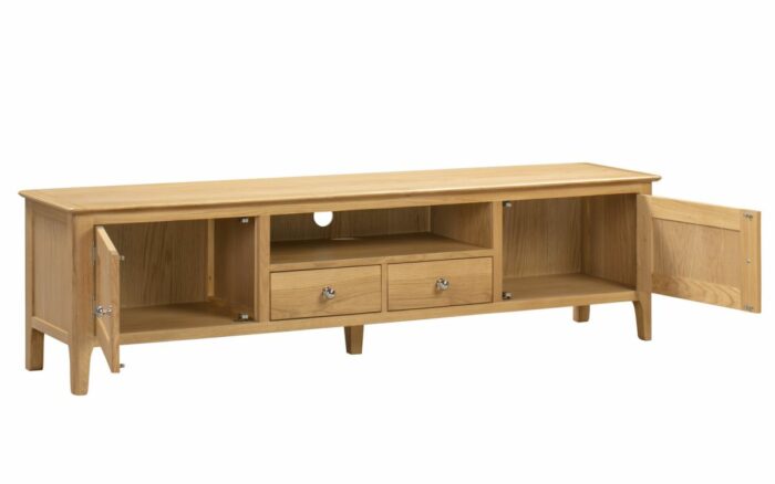 julian bowen Cotswold Widescreen TV Unit oak-17444