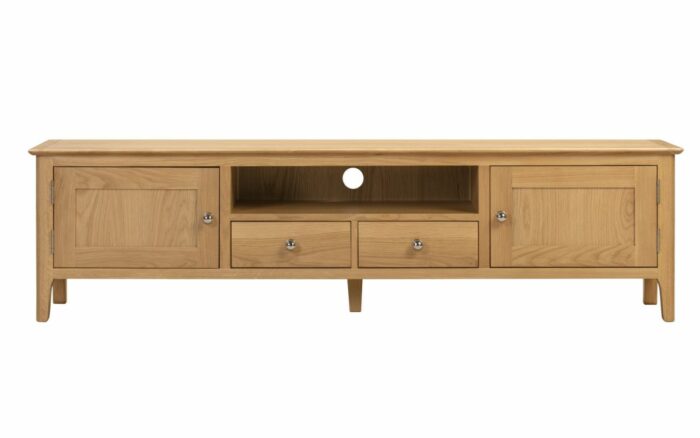 julian bowen Cotswold Widescreen TV Unit oak-17445