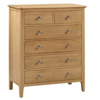 julian bowen Cotswold 4+2 Drawer Chest pine-0