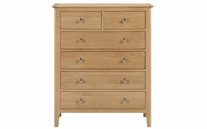 julian bowen Cotswold 4+2 Drawer Chest pine-17248