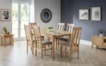 julian bowen Cotswold Extending Dining Table oak-17412