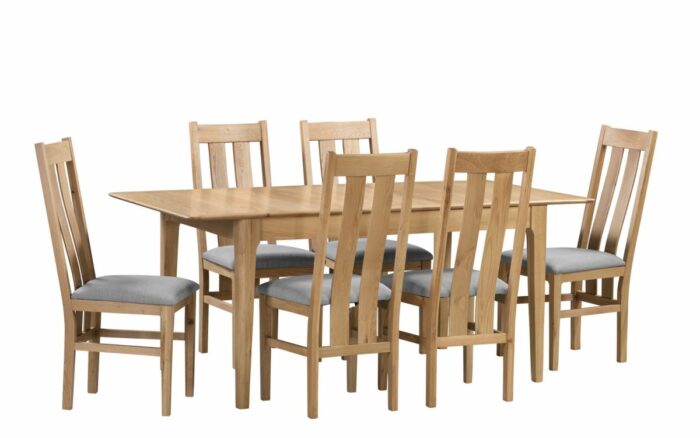 julian bowen Cotswold Extending Dining Table oak-17414