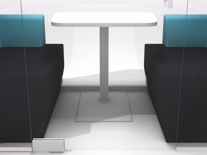 Frem Oasis Linear Duo 2 person Private meeting Booth with Optional Extras-18300