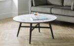 julian bowen Firenze Marble Effect Coffee Table white-17771