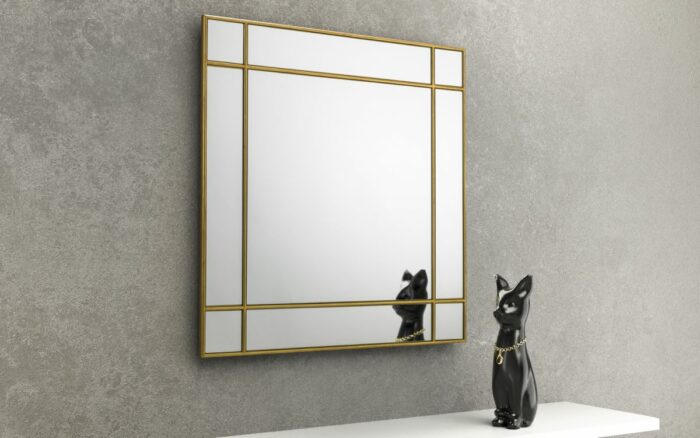 julian bowen Fortissimo Square Mirror gold-17667