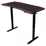 Nitro Concepts D16E Carbon Professional Gamer Electric Height Adjustable Gaming Desk-18055