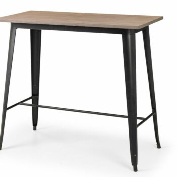 julian bowen Grafton Bar Table mocha elm-0