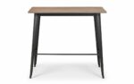 julian bowen Grafton Bar Table mocha elm-17462