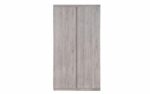 julian bowen Jupiter 2 Door Wardrobe - Grey Oak-17317