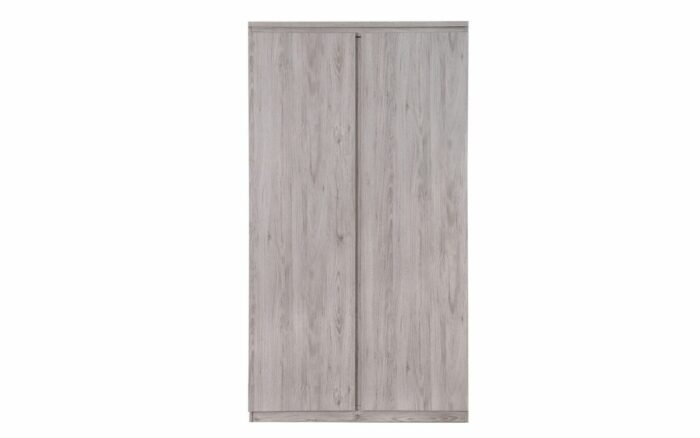 julian bowen Jupiter 2 Door Wardrobe - Grey Oak-17317