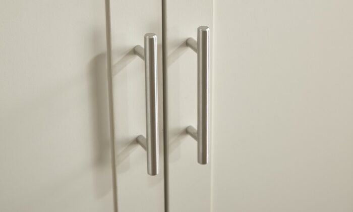 GFW Lancaster 4 Piece Bedroom Bundle Mega Deal Wardrobe, Drawers & 2 bedsides in Ivory Cream-18239