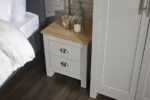 GFW Lancaster 4 Piece Bedroom Bundle Mega Deal Wardrobe, Drawers & 2 bedsides in Light Grey-18201